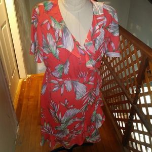 Vera Mode Wrap dress Size large